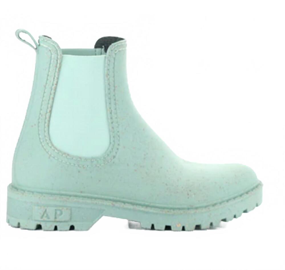 NEW ASPORTUGUESAS women's oak waterproof chelsea boots in mint